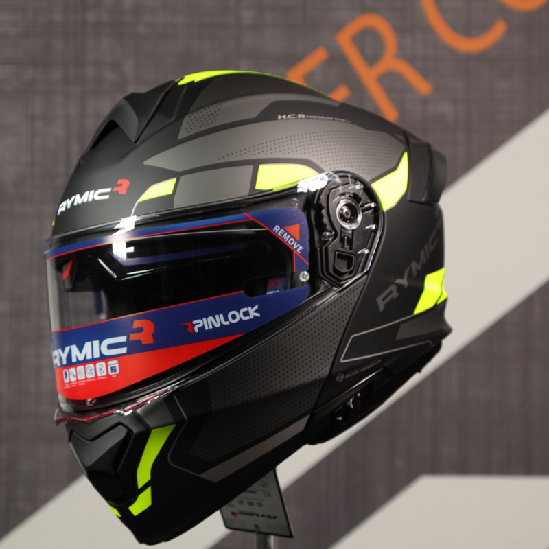 全盔rymic电动摩托车机车男女踏板车四季头盔揭面摩托车头盔