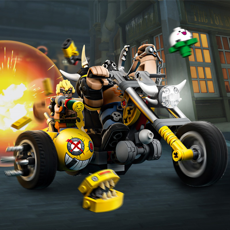 lego乐高75977守望先锋系列渣客镇积木玩具男孩塑料积木