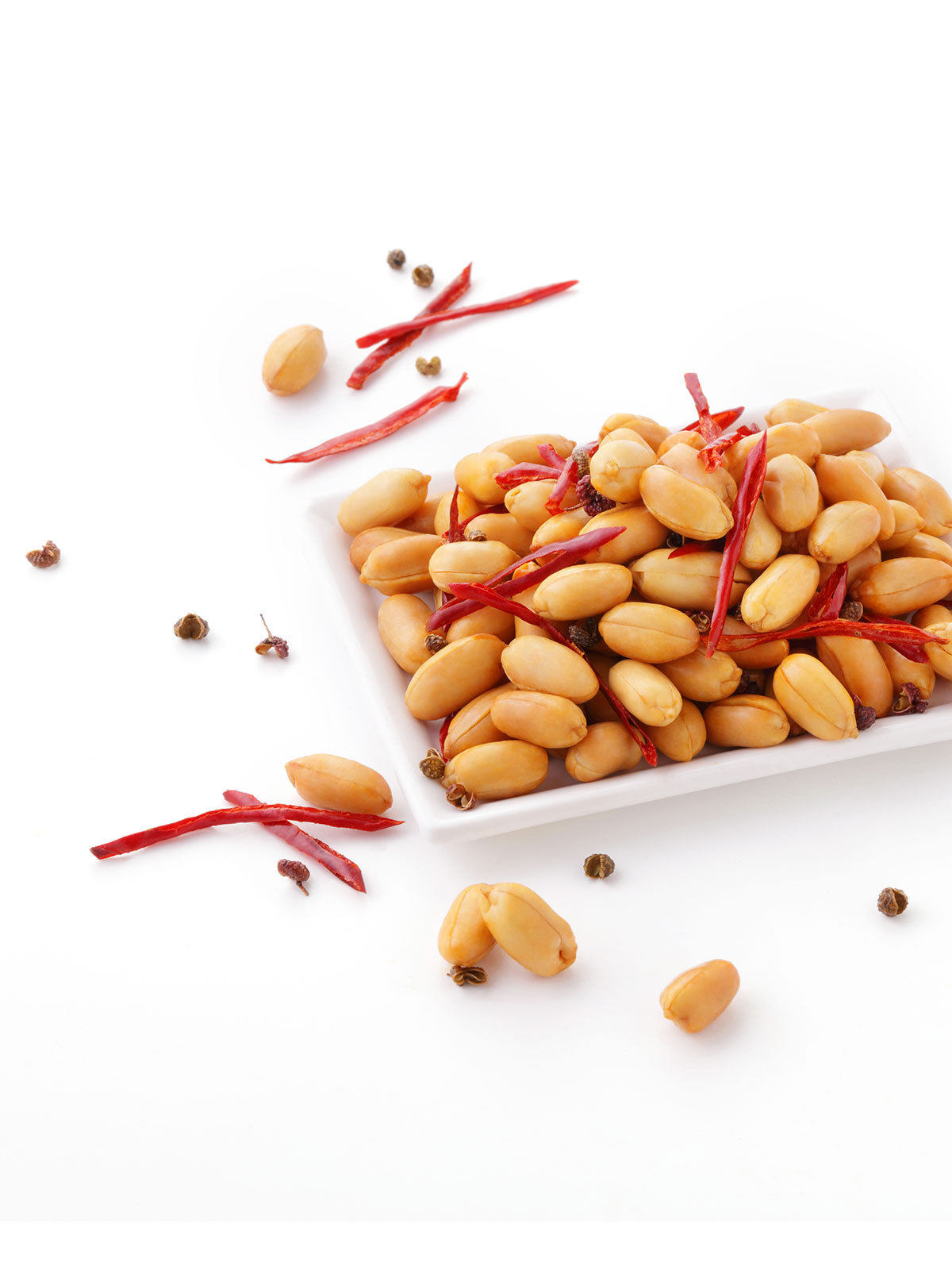 黄飞红麻麻辣花生米小鱼干花花生熟下酒菜坚果花生