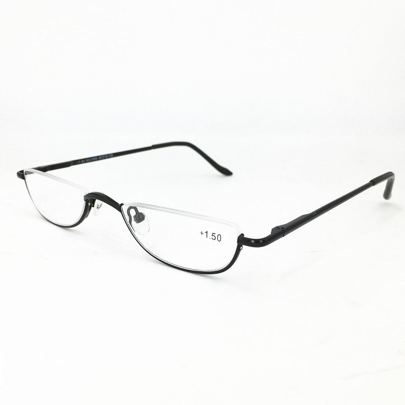 超轻半圆老花眼镜男女远近舒适树脂老花镜