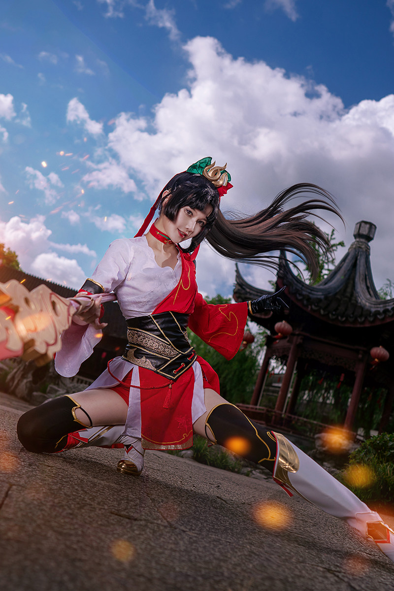 火花动漫王者荣耀耀云cos燎原之心全套游戏cosplay女装