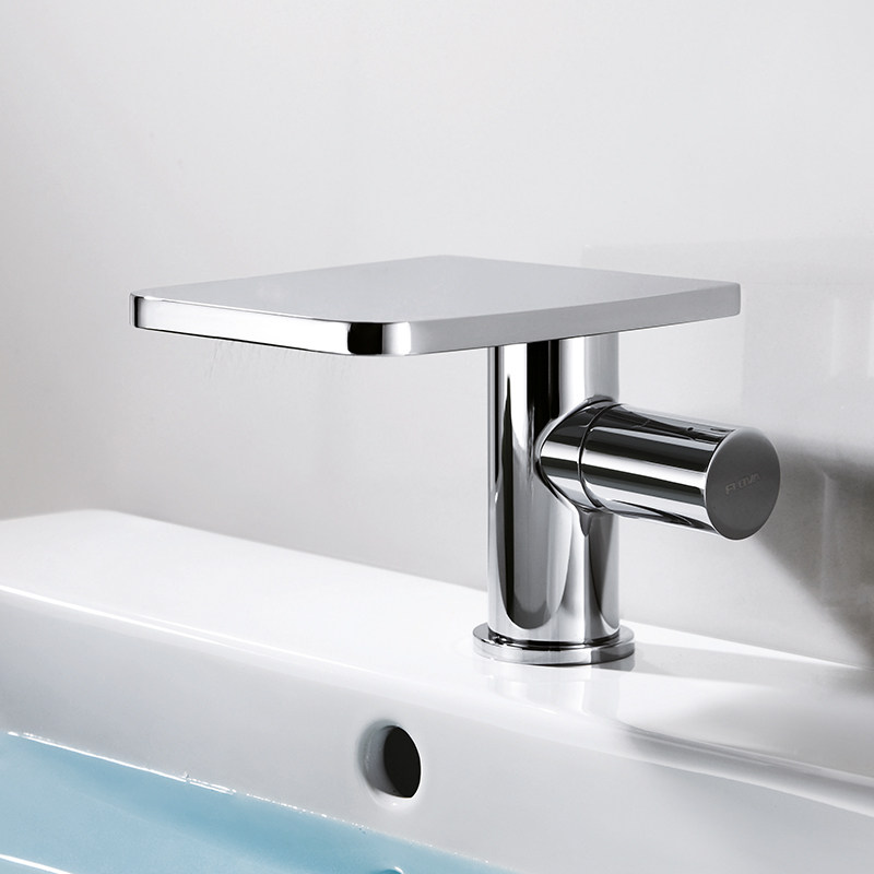 龙头面盆丰华冷热单孔水龙头镀铬台盆瀑布面盆龙头