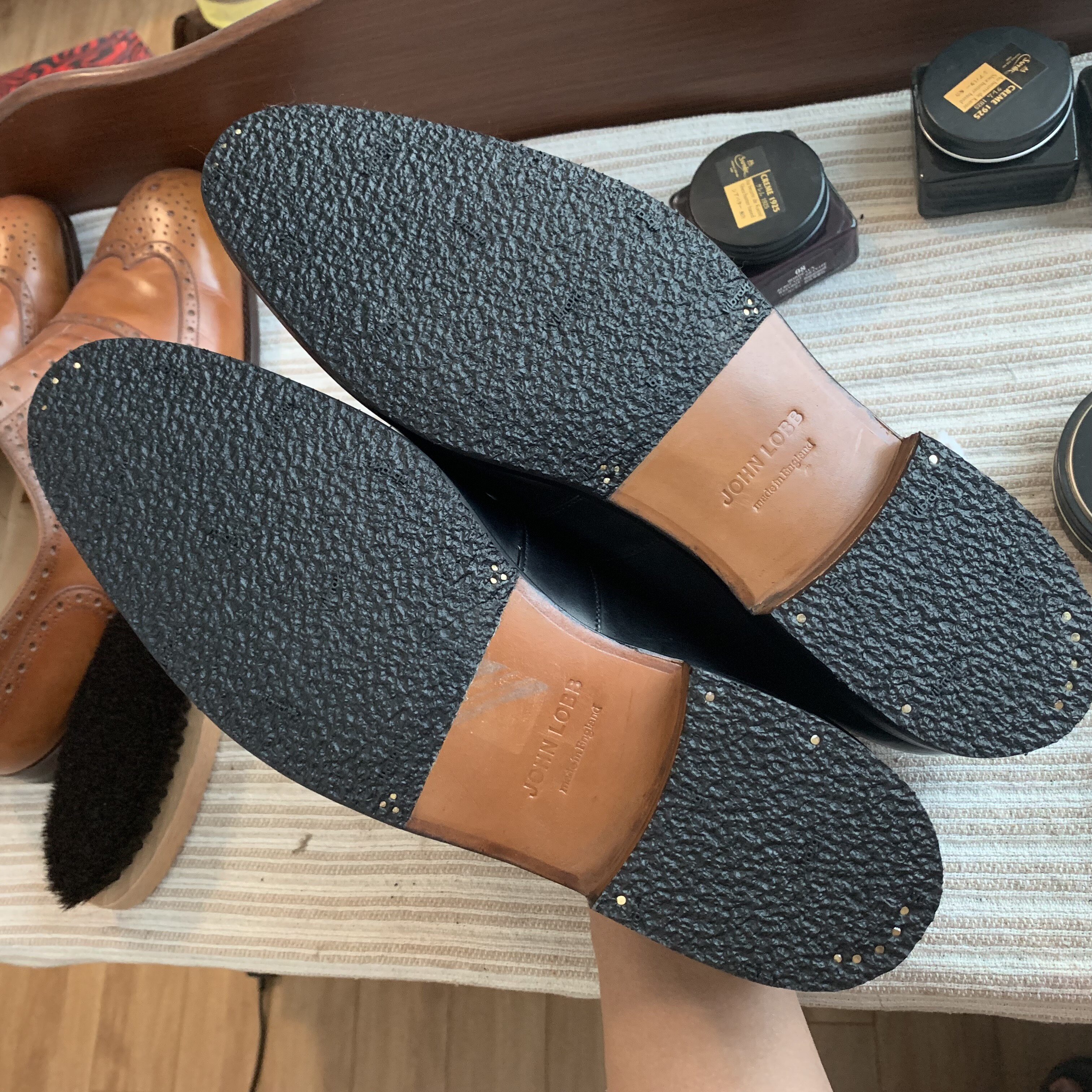 防滑前掌皮鞋服务vibram皮底橡胶底片alden单鞋