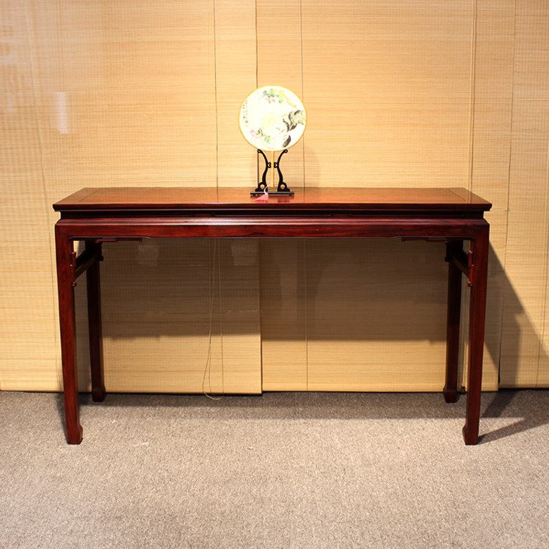 红木中式简约条案门厅禅意香案明式酸枝玄关条案