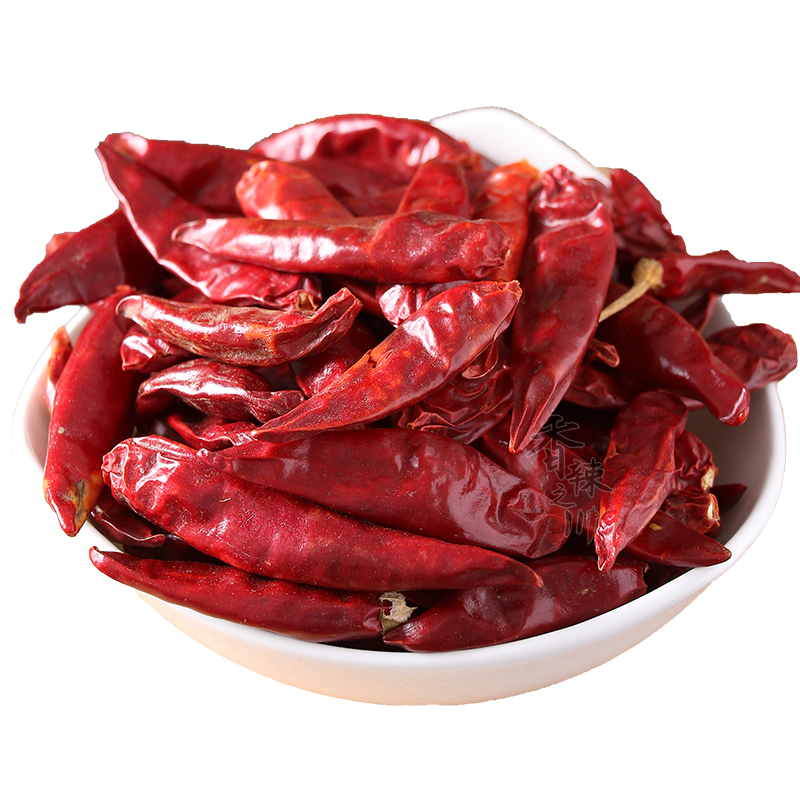辣椒四川小米辣干500g超香中辣干海椒节包辣椒粉料