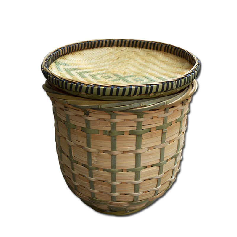 湘西纯手工竹编筐 收纳筐竹篓竹篮子 竹匾超市陈列筐 展示