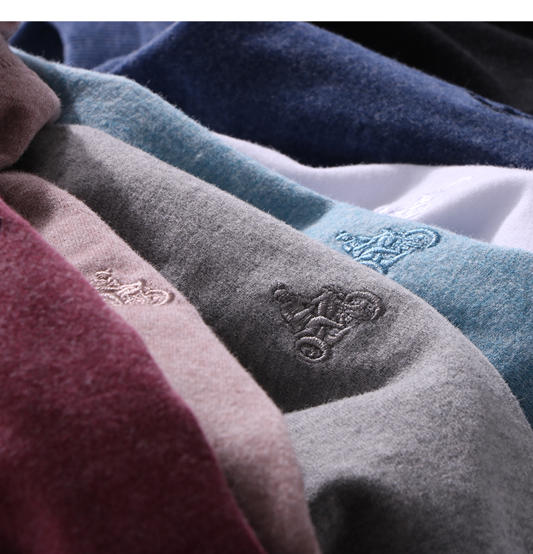 【主打料子：磨毛水洗】纯色短袖T恤男 夏季全棉白色半袖打底衫潮