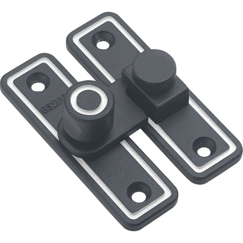 锁扣门锁打孔内开门插销门扣防盗防盗锁移门推拉机械门锁