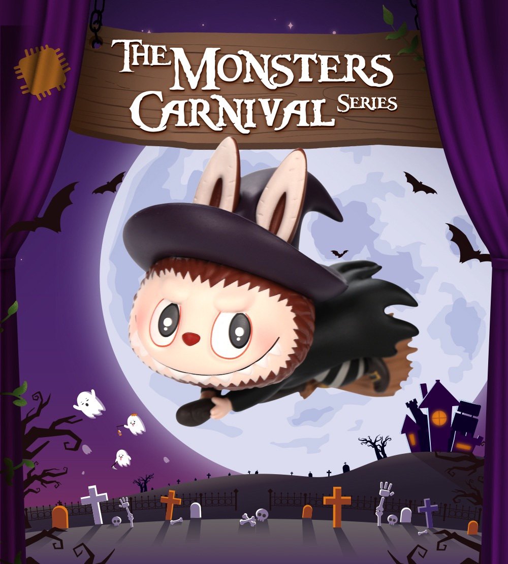 99包邮popmart泡泡玛特labubu怪物嘉年华万圣节系列盲盒绝版潮玩盲盒