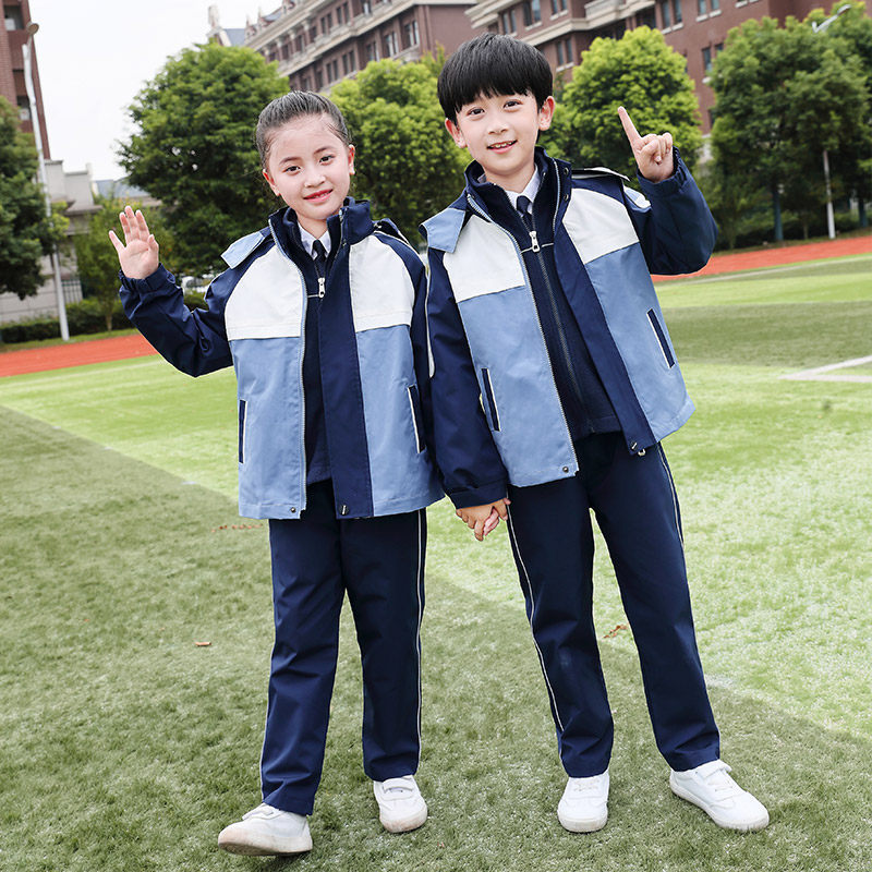 浙江省中国大陆通用长袖裤子春秋化纤学院湖州市校服