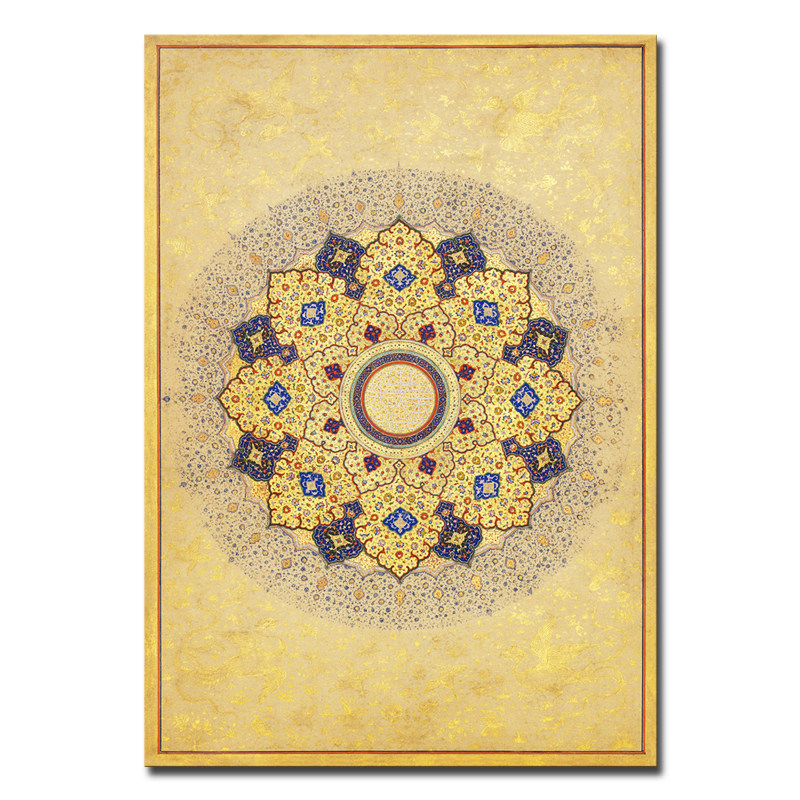 中东伊斯兰装饰画阿拉伯穆斯林不带框墙贴波斯画芯挂画画心无框画