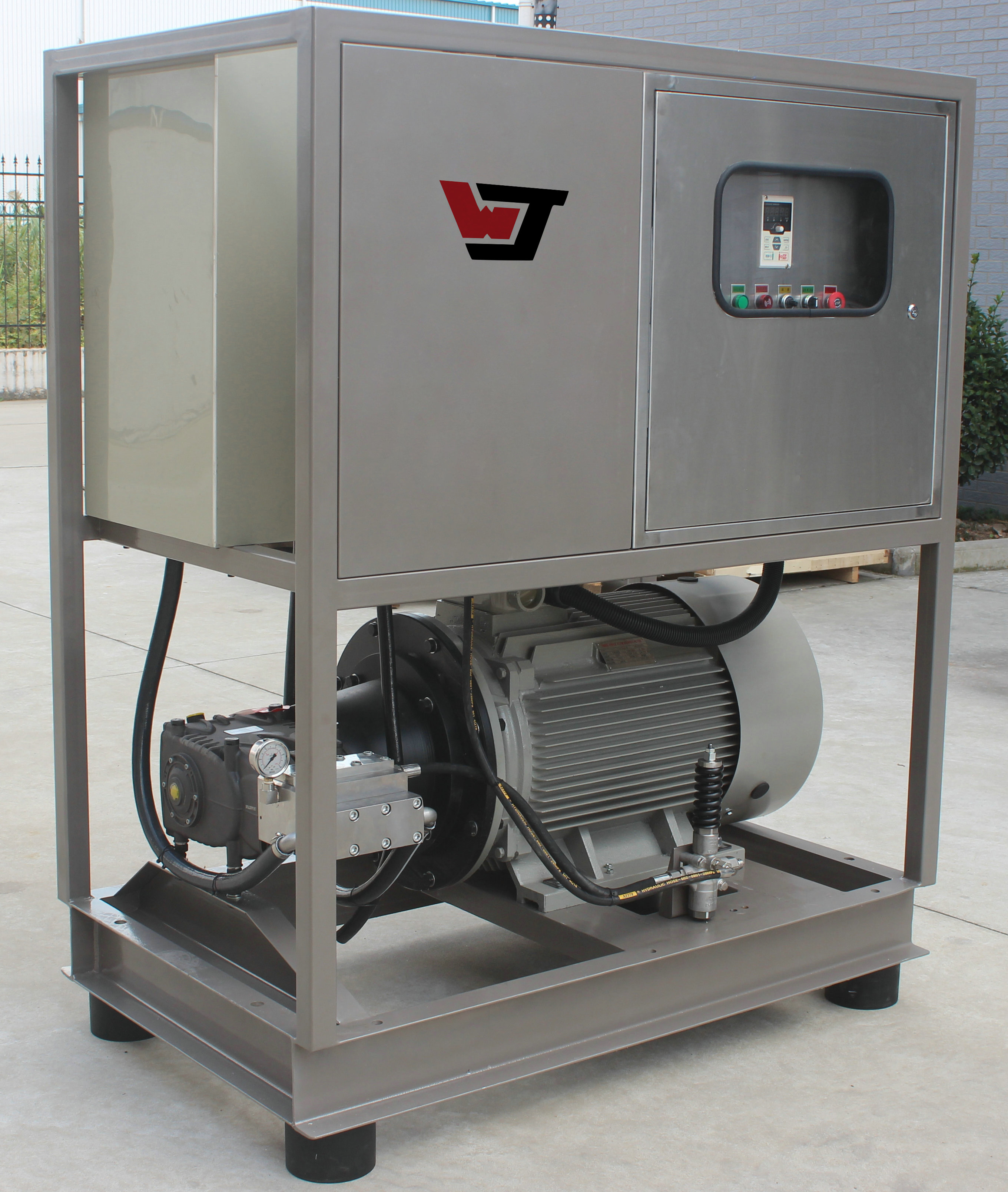 工业700公斤超高超高压压力清洗机喷砂除锈表面环氧压力泵