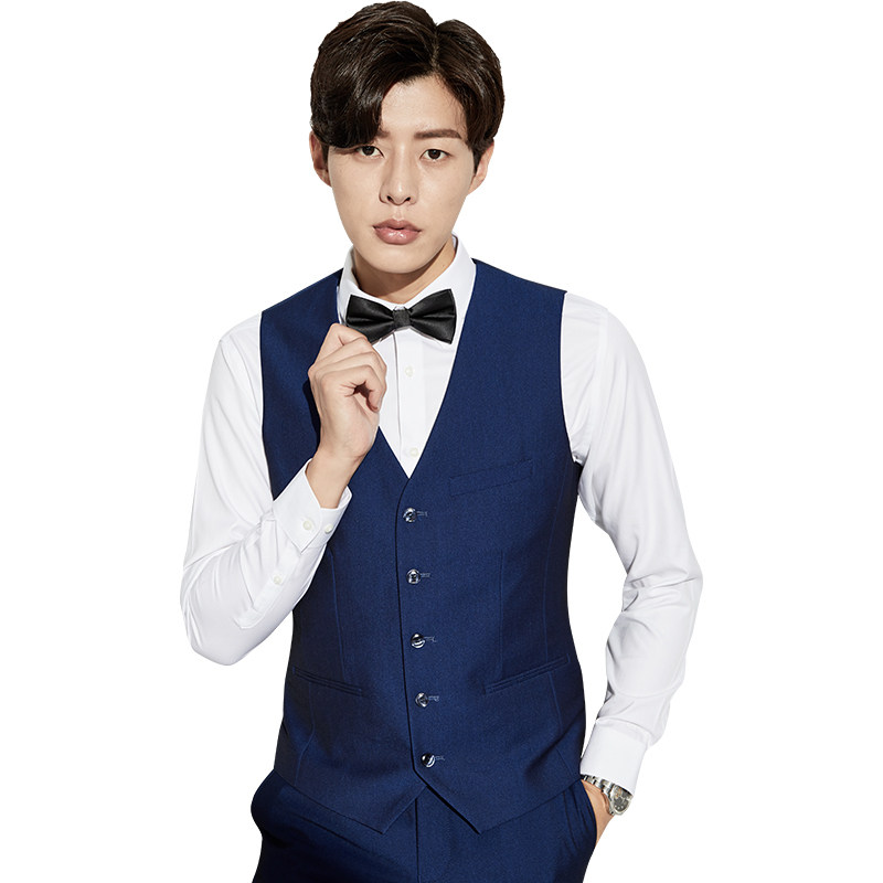 职业婚礼装春务正商务礼服结婚礼结婚新郎马甲背心