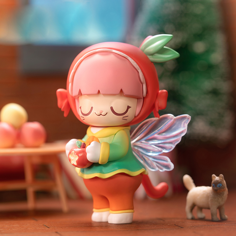 现货kimmymiki圣诞奇妙心愿夜盲盒手办礼物送女孩公仔摆件铃铛