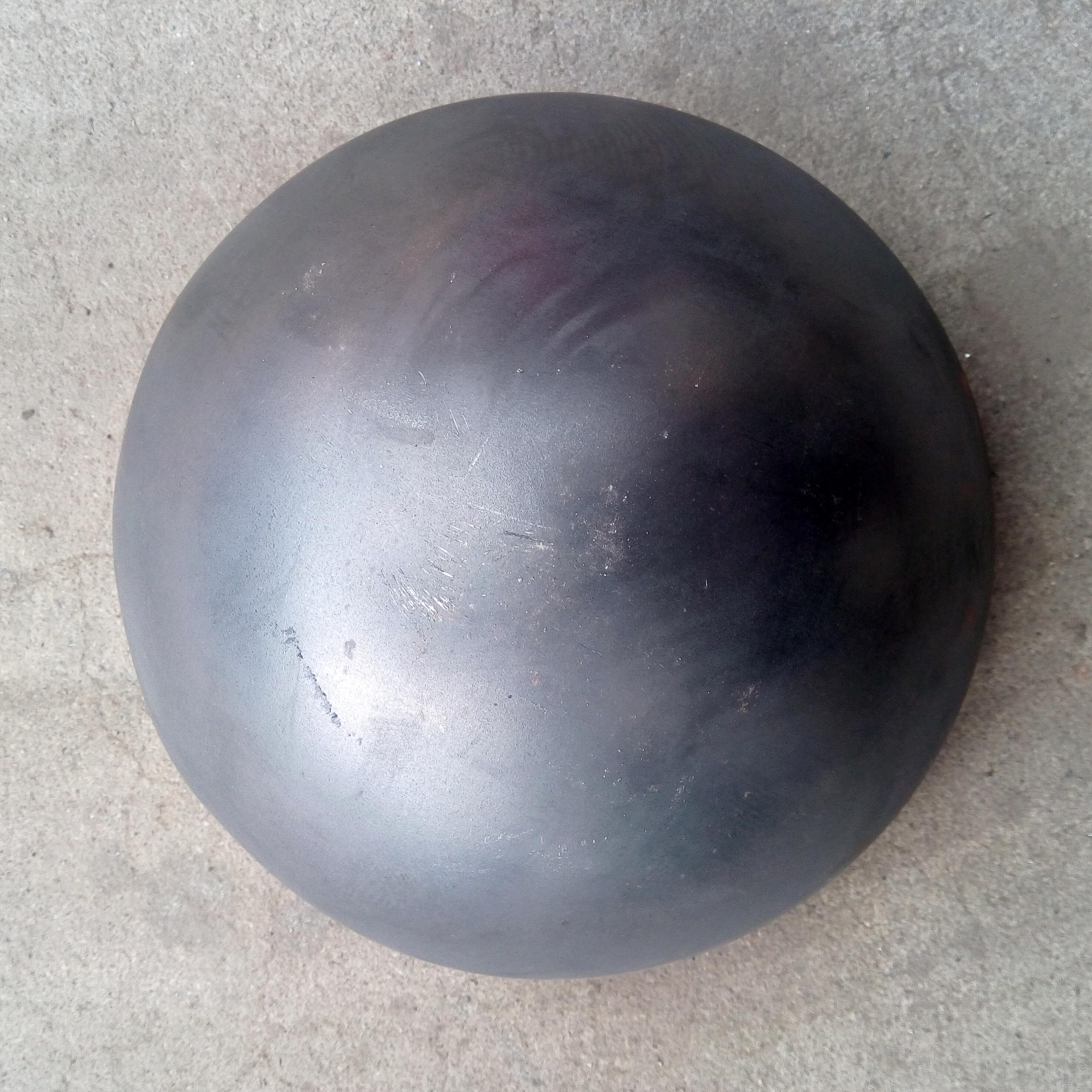 半球250mm3mm空心铁球铁艺装饰护栏配件堵头钢珠