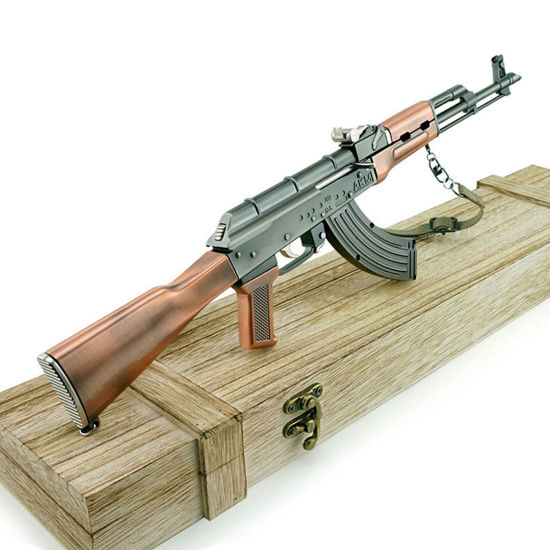 绝地步枪不可大号合金模型金属模金属突击akm游戏实物周边