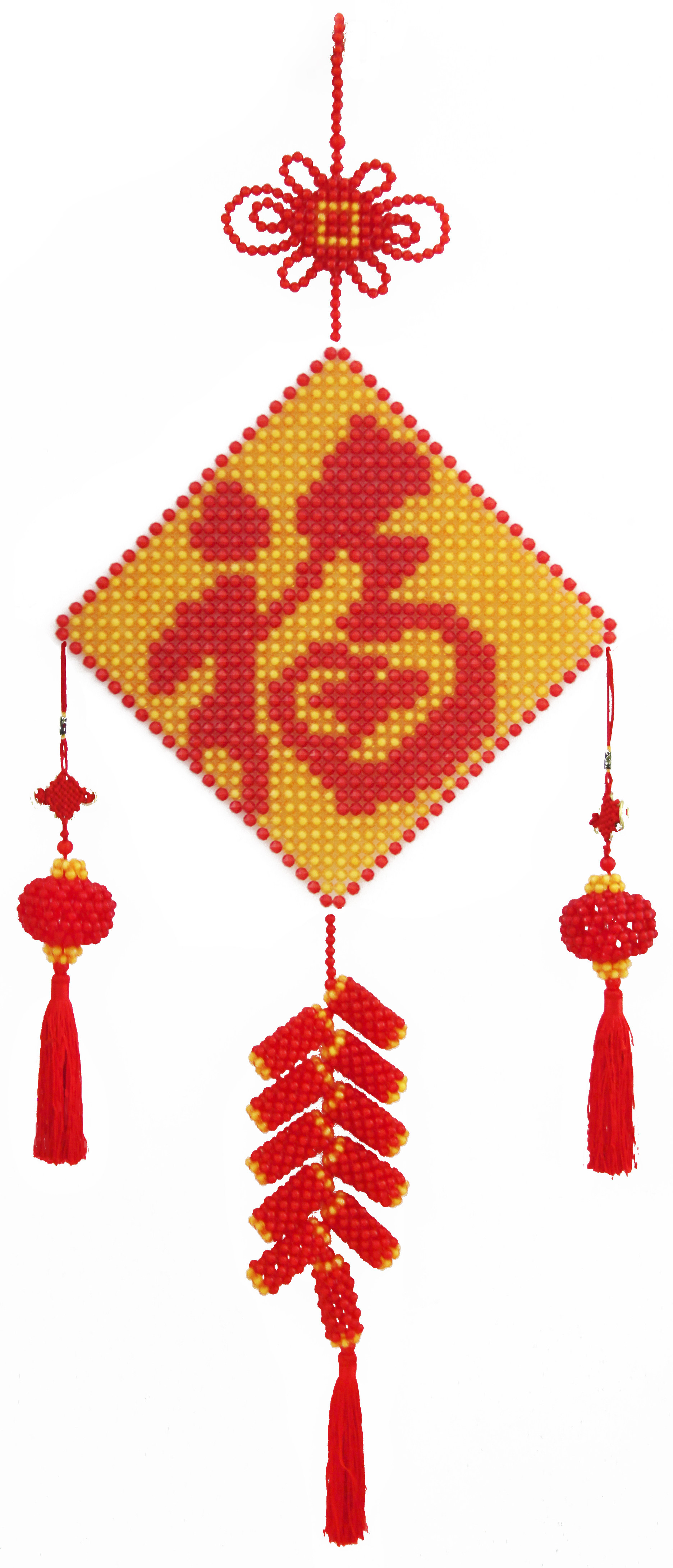 材料diy包挂件福喜挂件福字喜字创意中国结吉祥其他diy饰品配件