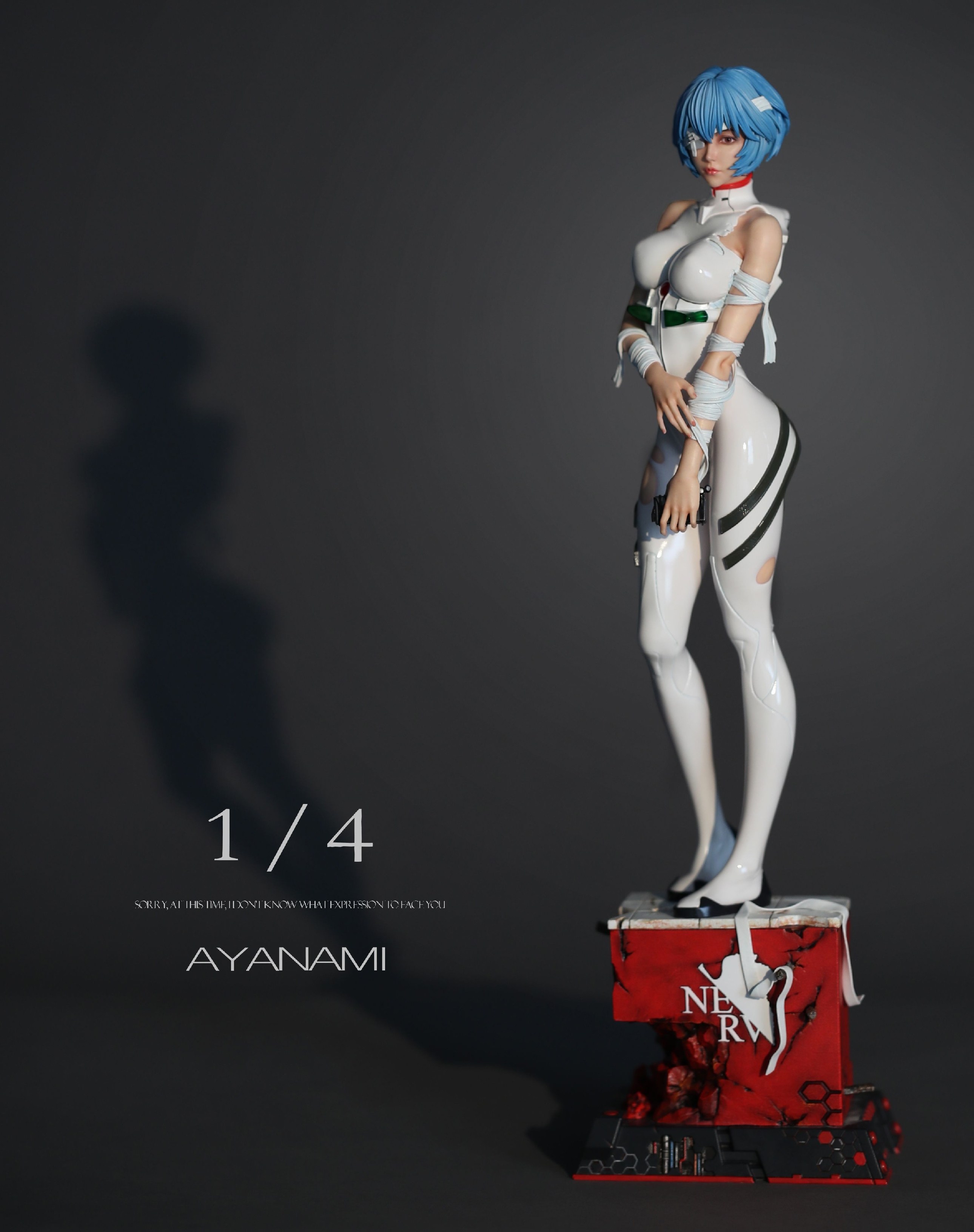 热火gk定制tps新世纪福音战士波丽雕像模型手办