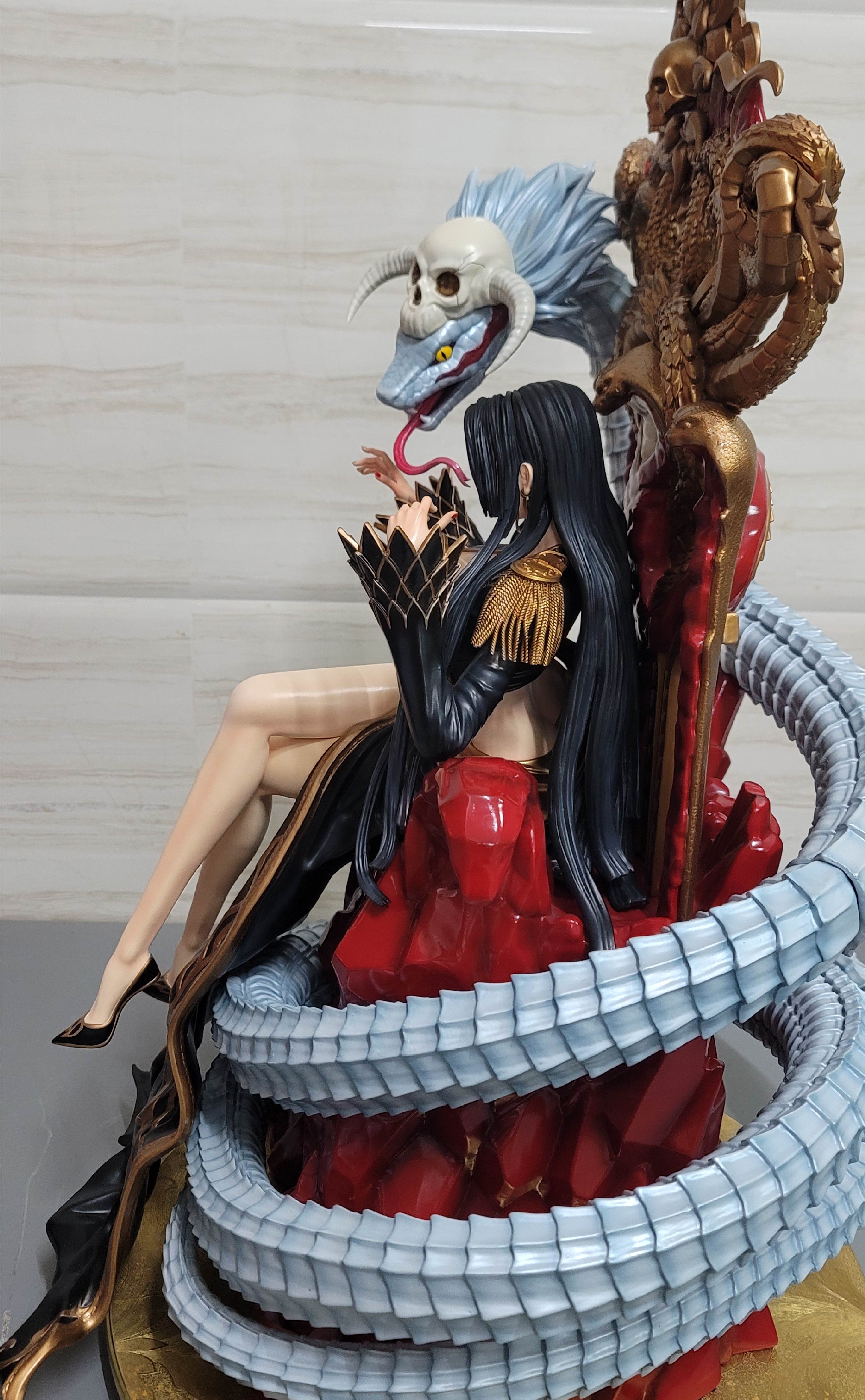 热火gk定制skyline海贼王王座女帝雕像模型手办手办