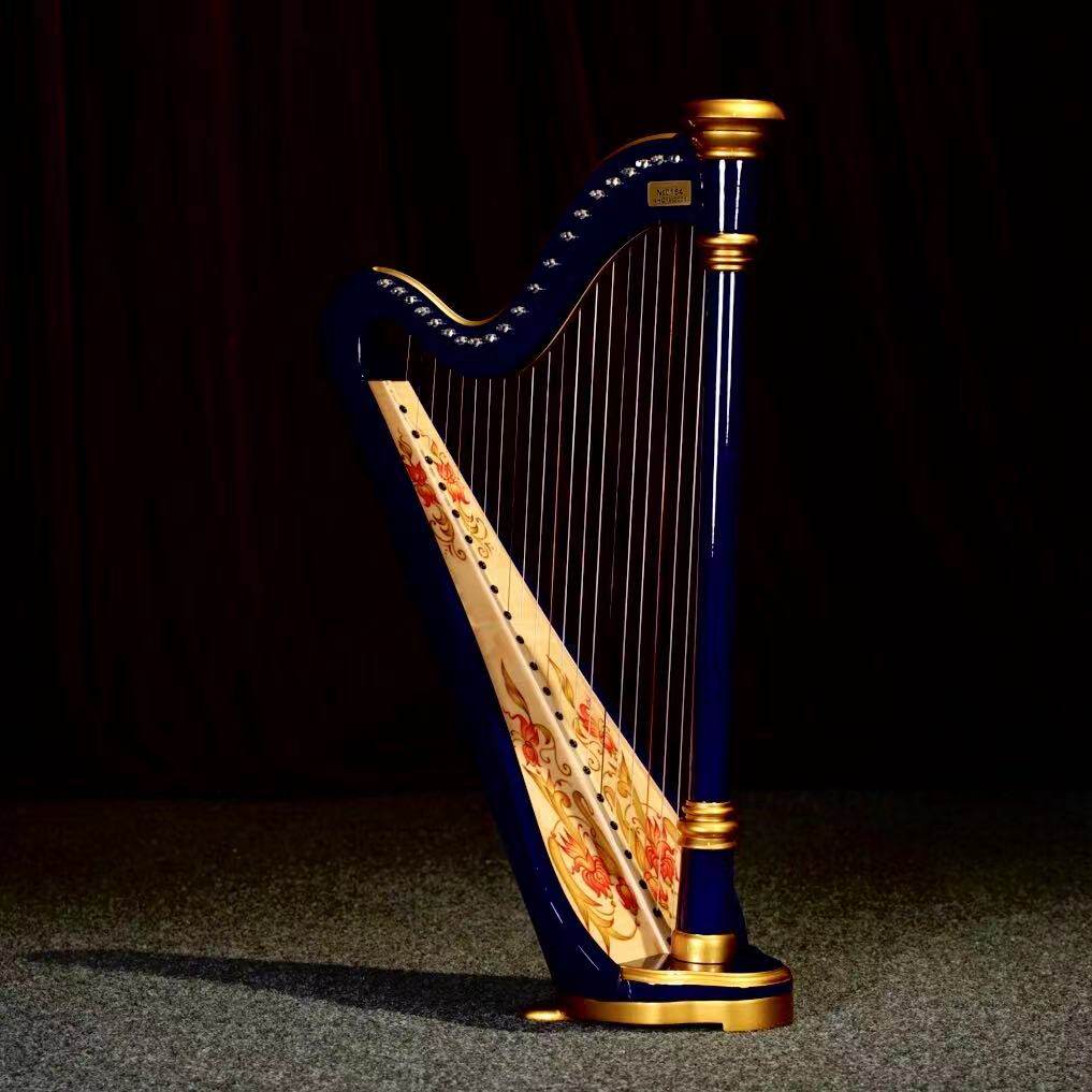 竖琴罗马柱小怀抱便携携款resonanceharps俄罗斯进口竖琴