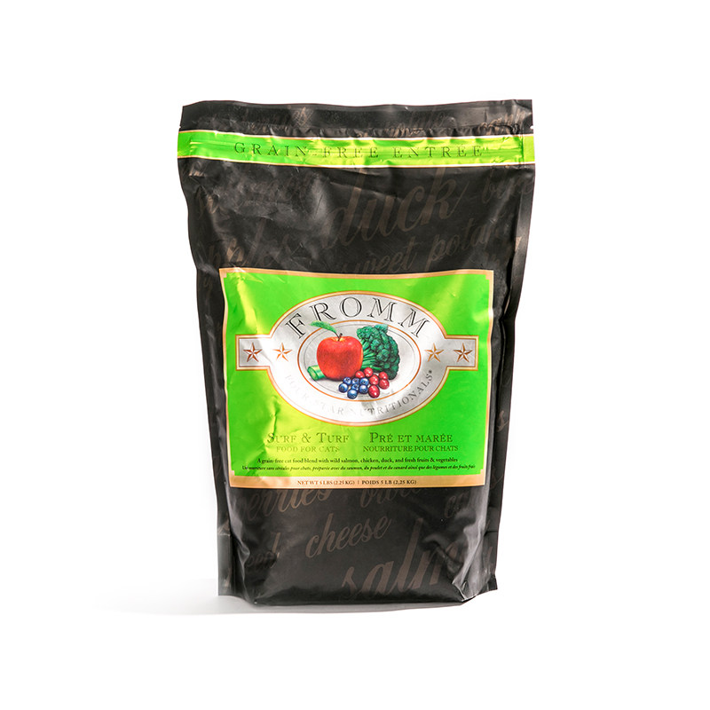 【试吃装三件包邮】福摩fromm全猫粮无谷三文鱼鸭肉蔬菜200g