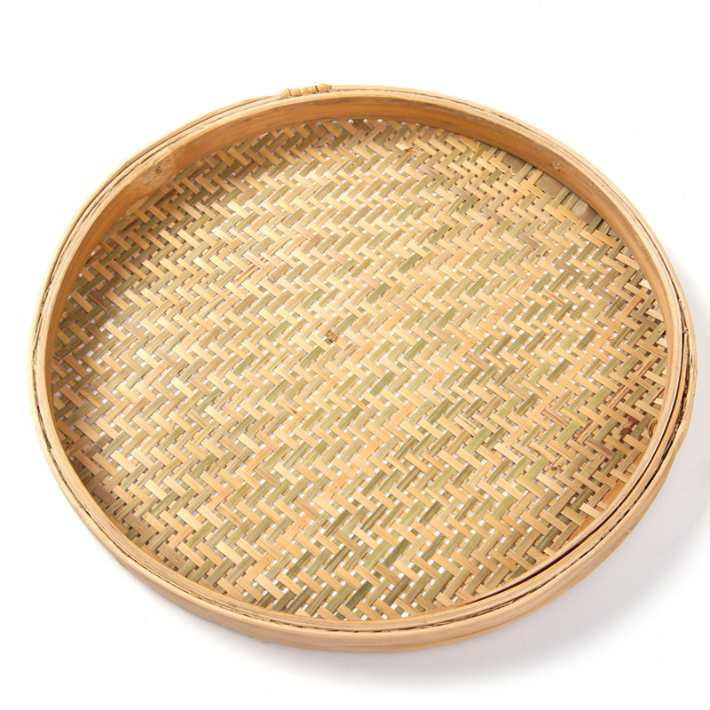 四川川竹筛子细孔有孔米筛竹匾竹制品家用簸箕竹编