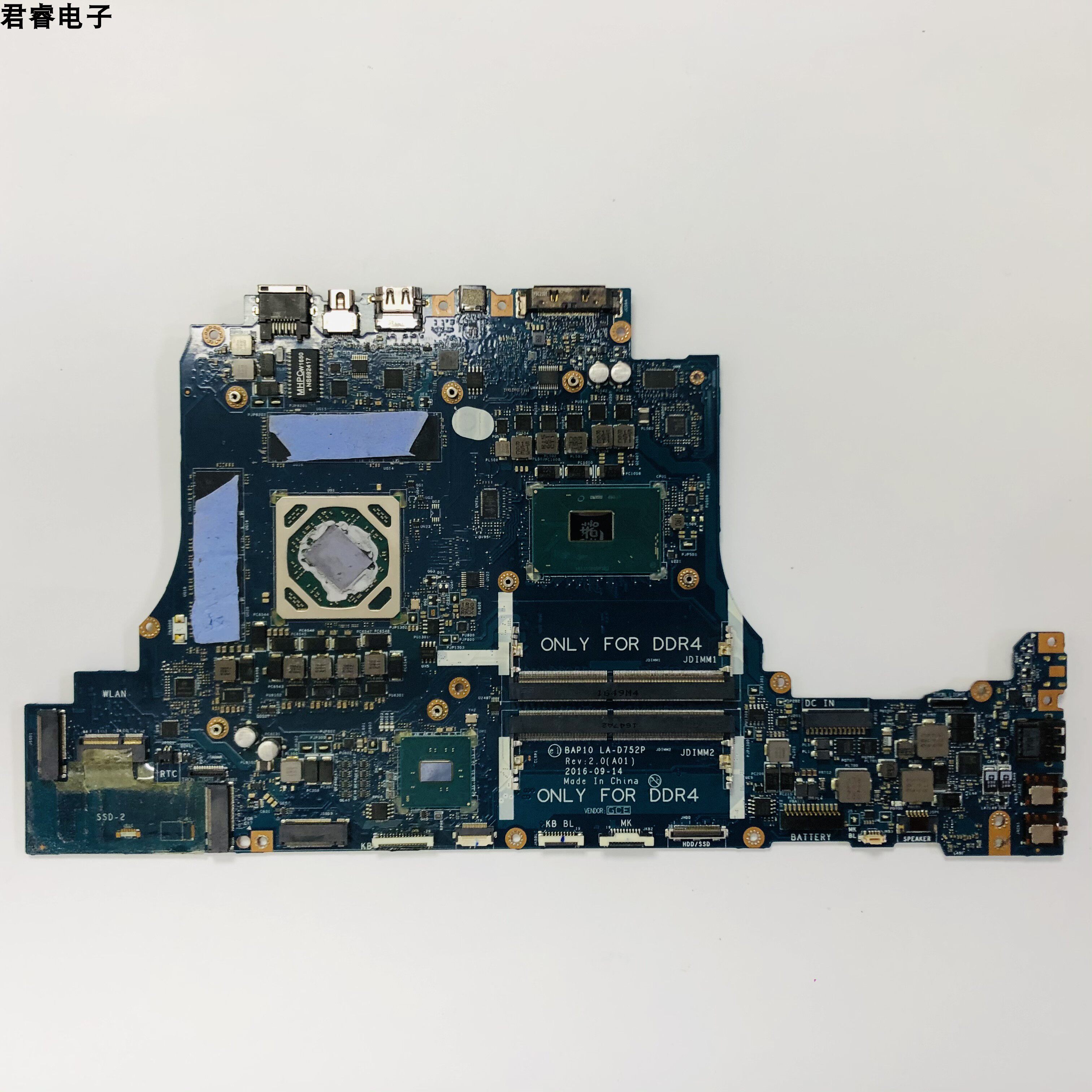戴尔dell外星人alienware15r317xr4主板la-d753p0d91r7单购笔记本零