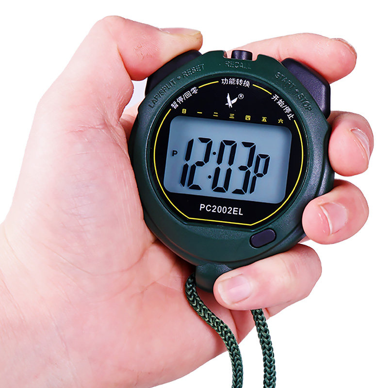 天福电子秒表pc396训练运动专业比赛专用健身计时工具