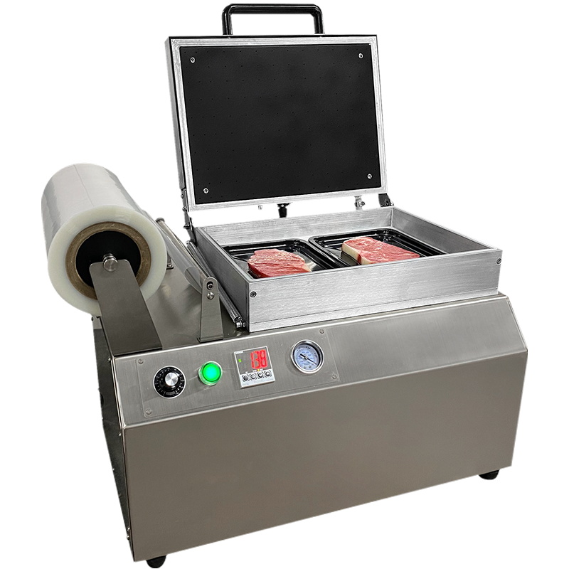 贴体真空包装机商用全自动牛肉海鲜保鲜机生鲜三文鱼真空机