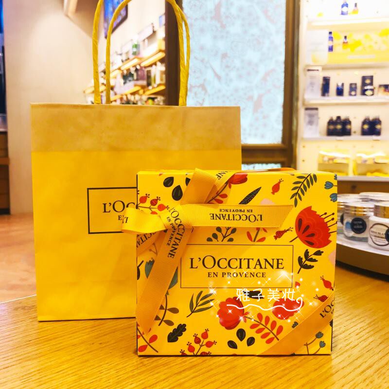 专柜欧舒丹繁花炫舞护手礼盒香皂沐浴露香水生日护手霜