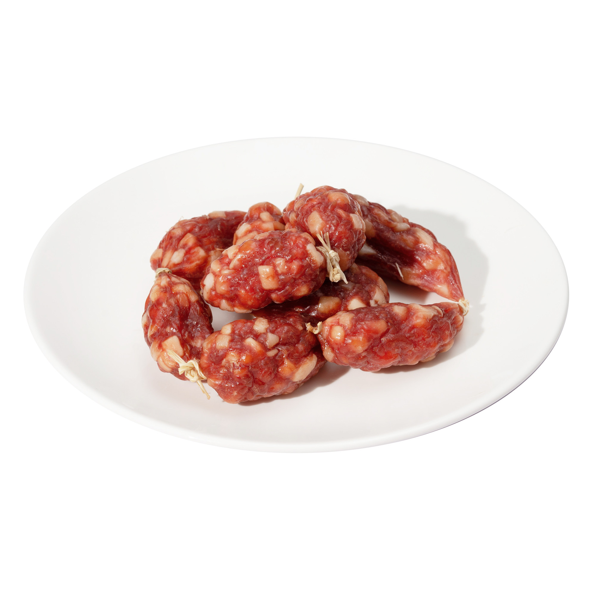 东莞香肠煲仔腊味5分咸甜广味广东粒粒短肠香肠