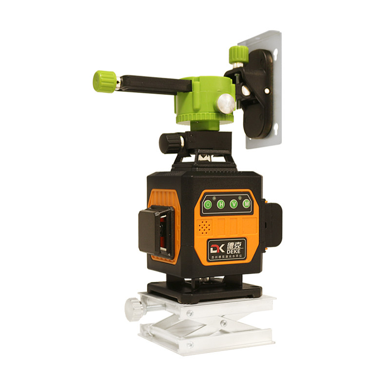 德克语音电子整平水平仪线贴墙仪墙地一体机高精度水平仪
