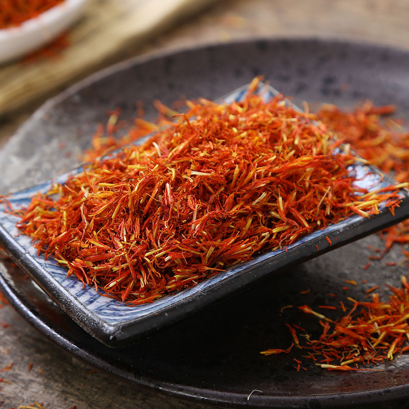 红花中药材250克新疆特级正品泡脚泡酒泡茶花茶红花