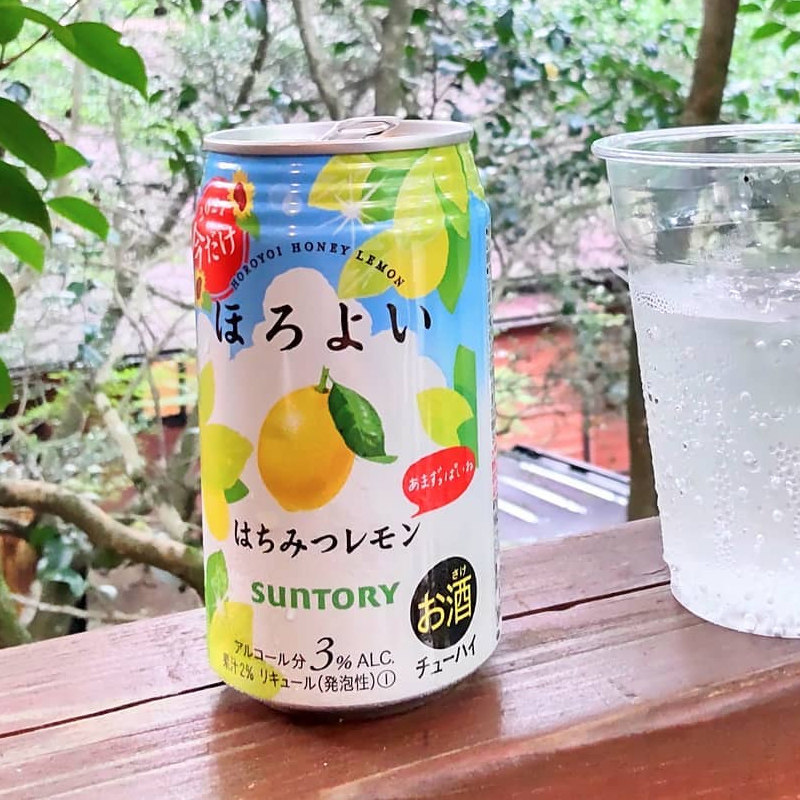 日本进口suntory三得利微醺蜂蜜柠檬微醉预调鸡尾碳酸饮料