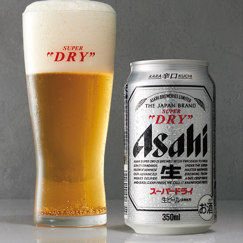 预售日本asahi朝日superdry超爽爽快啤酒kara碳酸饮料