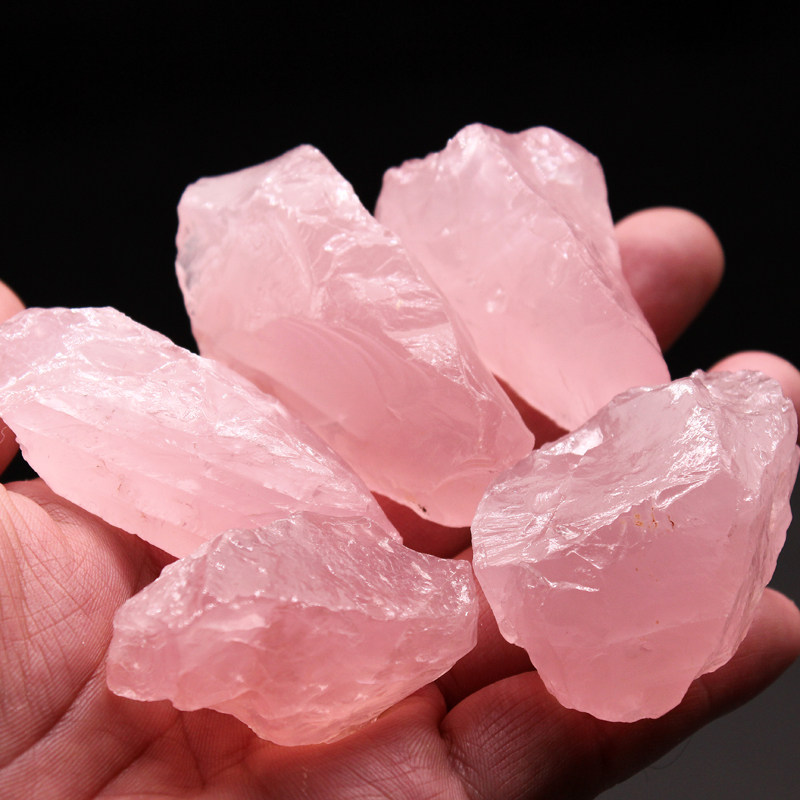 灵昌水晶石芙蓉石芙蓉标本天然水晶摆件原石毛料矿粉摆件