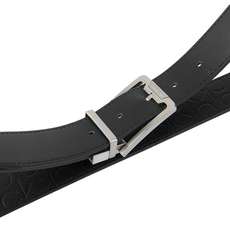 calvinklein凯文克莱男士商务搭配真皮针扣式腰带皮带189303