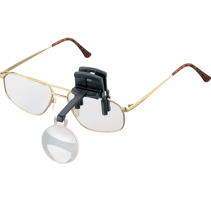 德国eschenbach制造7倍眼镜夹持带夹放大镜164670珠宝放大镜