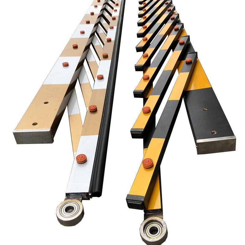 捷顺道闸通用道闸杆栅栏杆门卫拦车杆小区门禁起落杆升降上下直杆