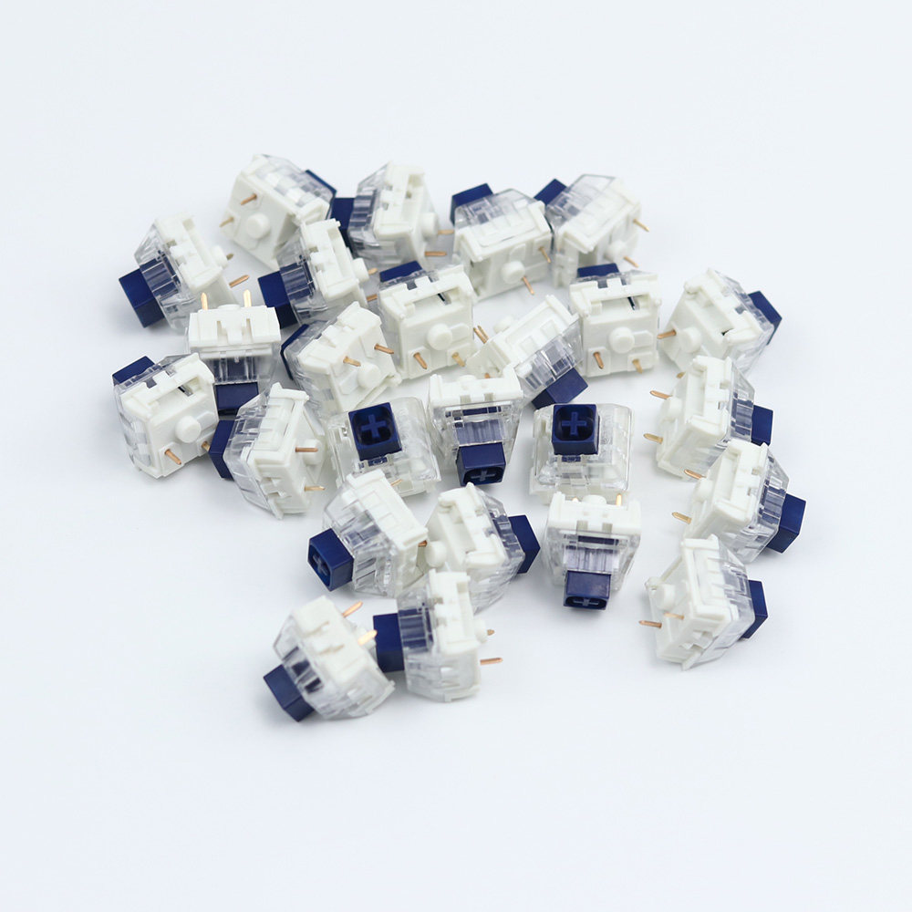 凯华盒子轴kailh box轴navy jade客制化机械键盘轴开关 novelkey - 痕