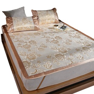 冰蚕丝冰凉柔丝凉席冰丝席卡通学生透气亲肤清爽夏凉席空调席舒爽