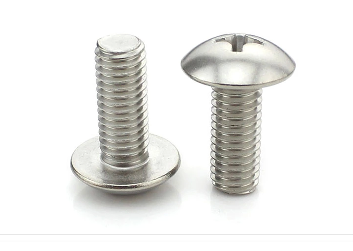 促销 正宗201不锈钢大扁头螺丝钉 蘑菇头十字头机牙螺钉 m5 m6