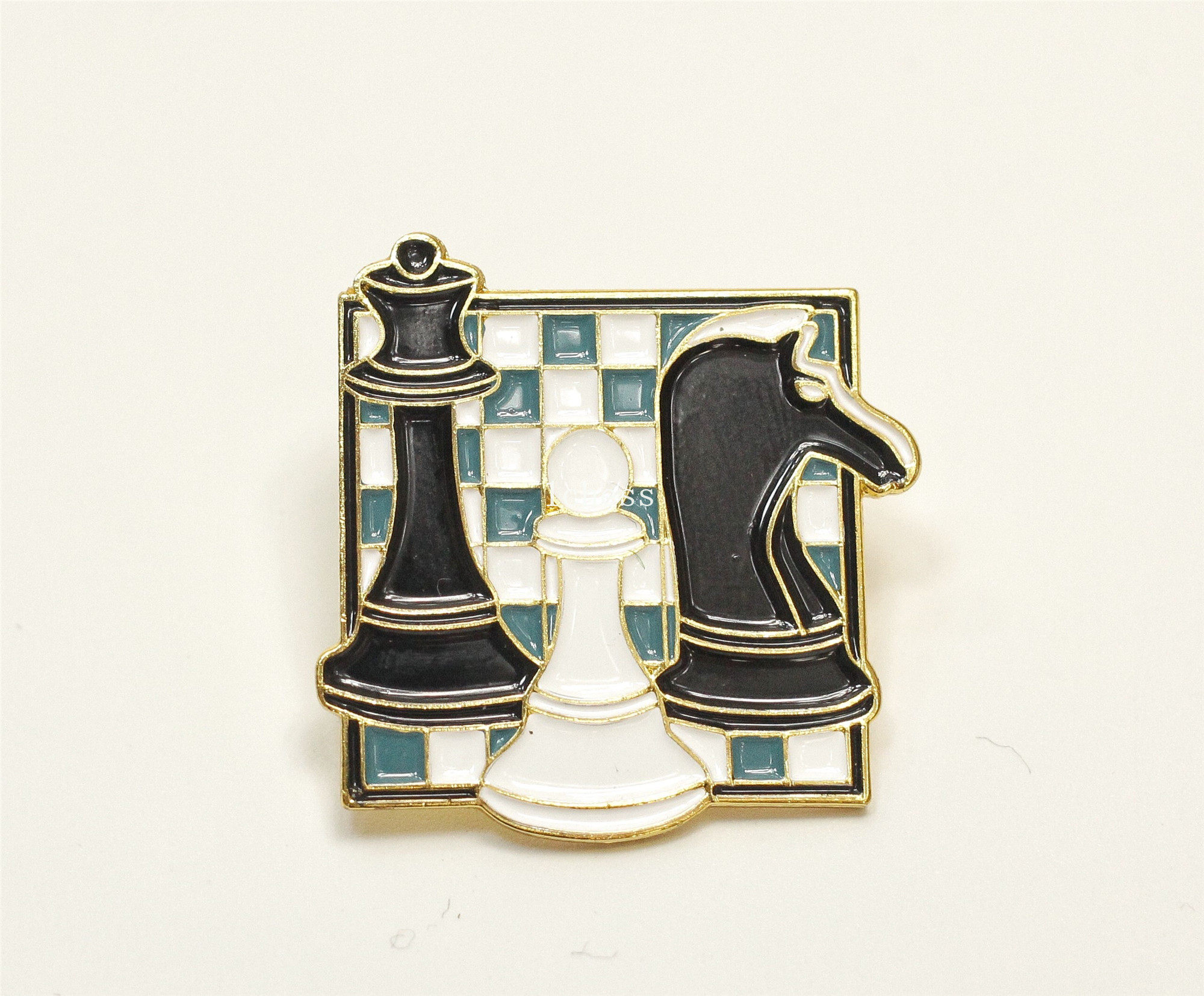 国际象棋1chess徽章俱乐部奖品胸章纪念活动比赛创意礼物国际象棋