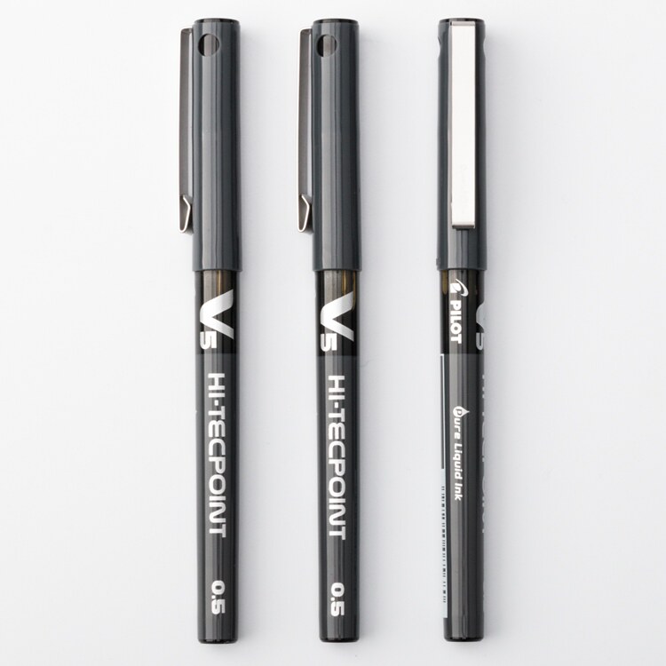 百乐bxv5水性一川文具pilot日本v5v7走珠水笔中性笔