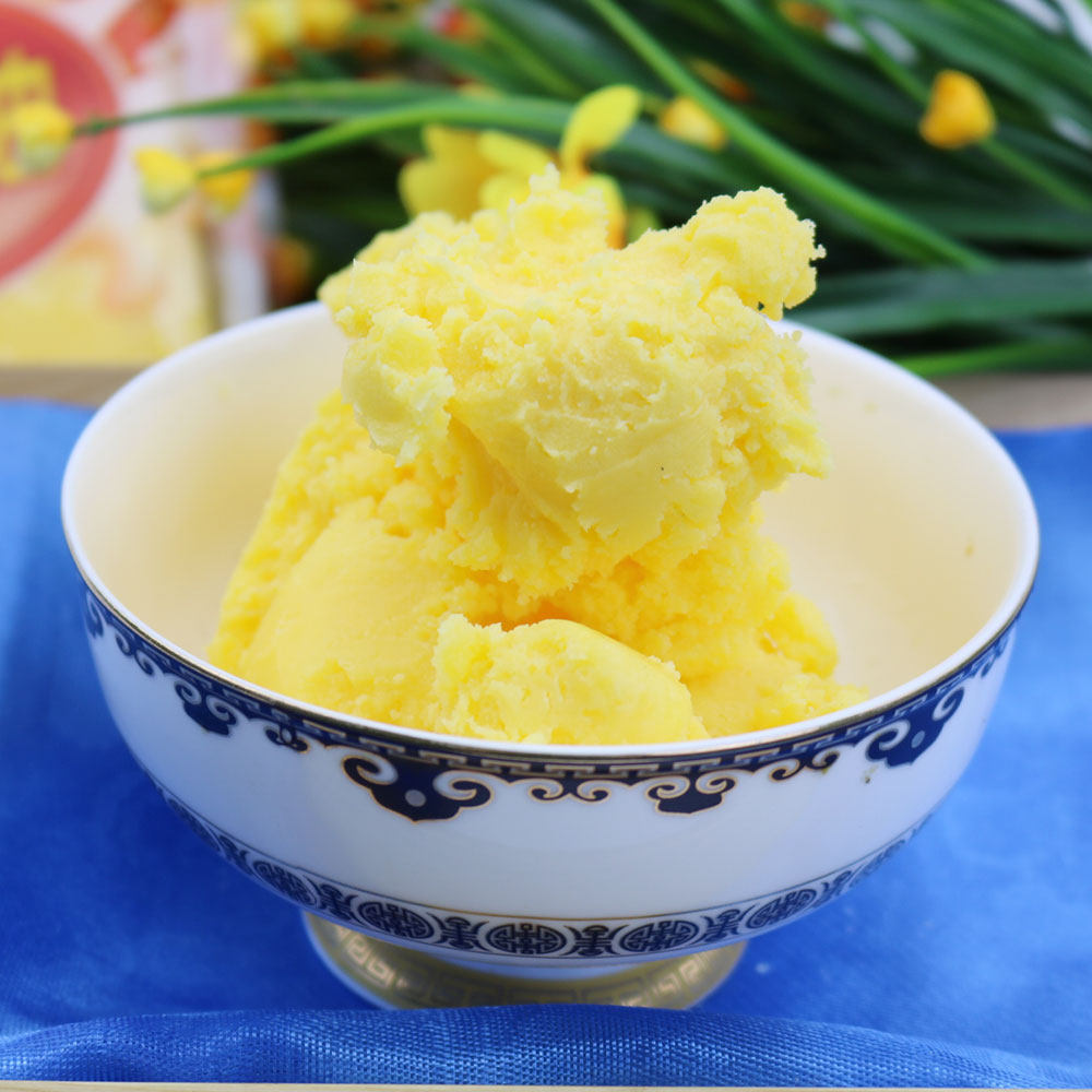 蒙古黄油3袋包邮300克无添加剂内蒙古纯牛奶黄油鲜牛奶熬奶茶