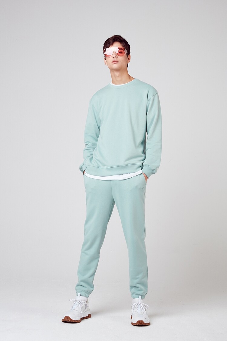 皇帝男装韩国代购akiiiclassic正品型九色纯棉休闲休闲运动套装