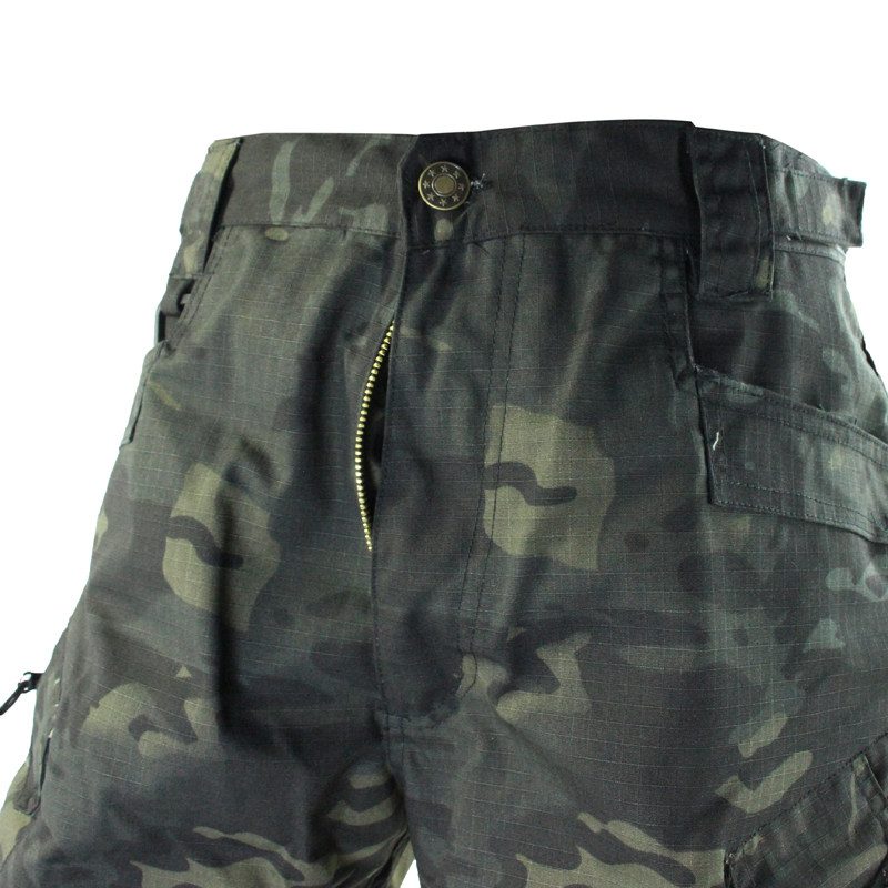 短裤犀兕2021夏季新款mcbk暗夜迷彩男工工装迷彩裤