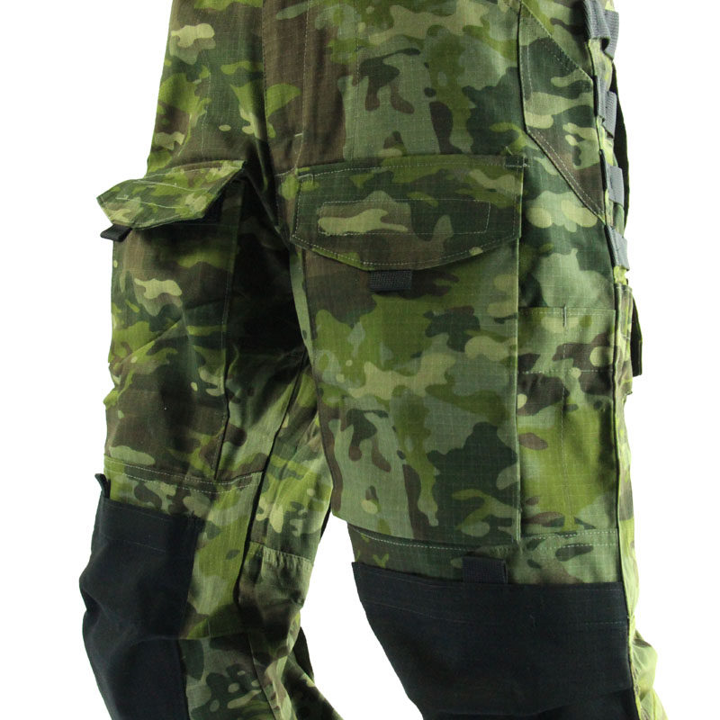 突击先锋mctp迷彩战术长裤多袋四季网格撕裂迷彩裤