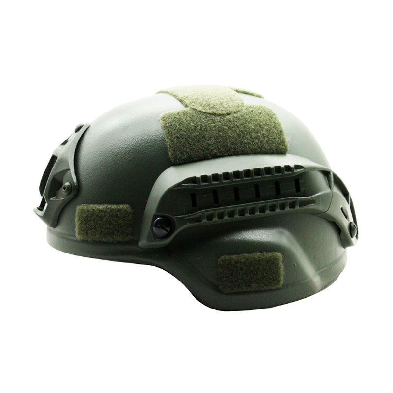 犀兕achmich三级防弹头盔模块化导轨nijiiia头盔