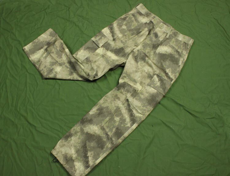 废墟迷彩亚洲单裤四季可穿网格荒漠军迷bdu-1迷彩裤